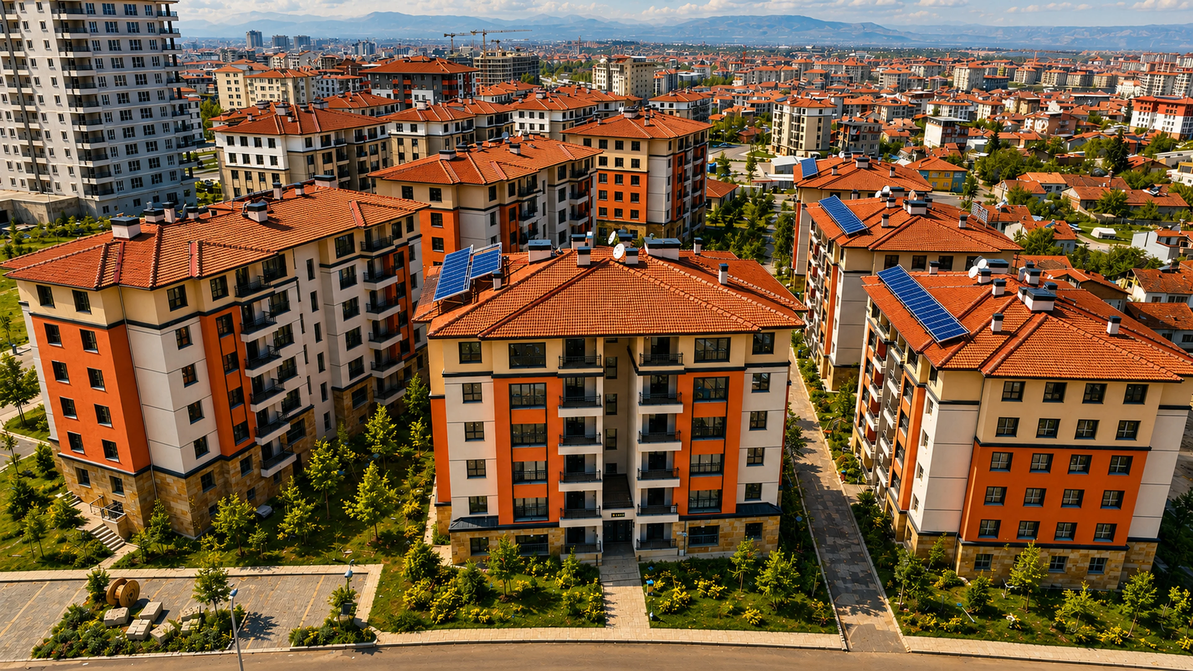 Uçbağlar 164 Adet Konut
